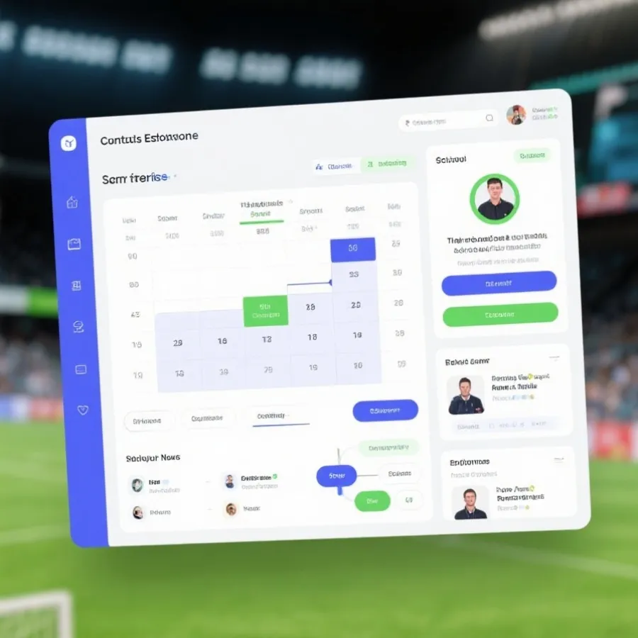 赛事内容与注册协同示意图