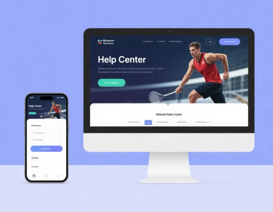 帮助中心界面示意图